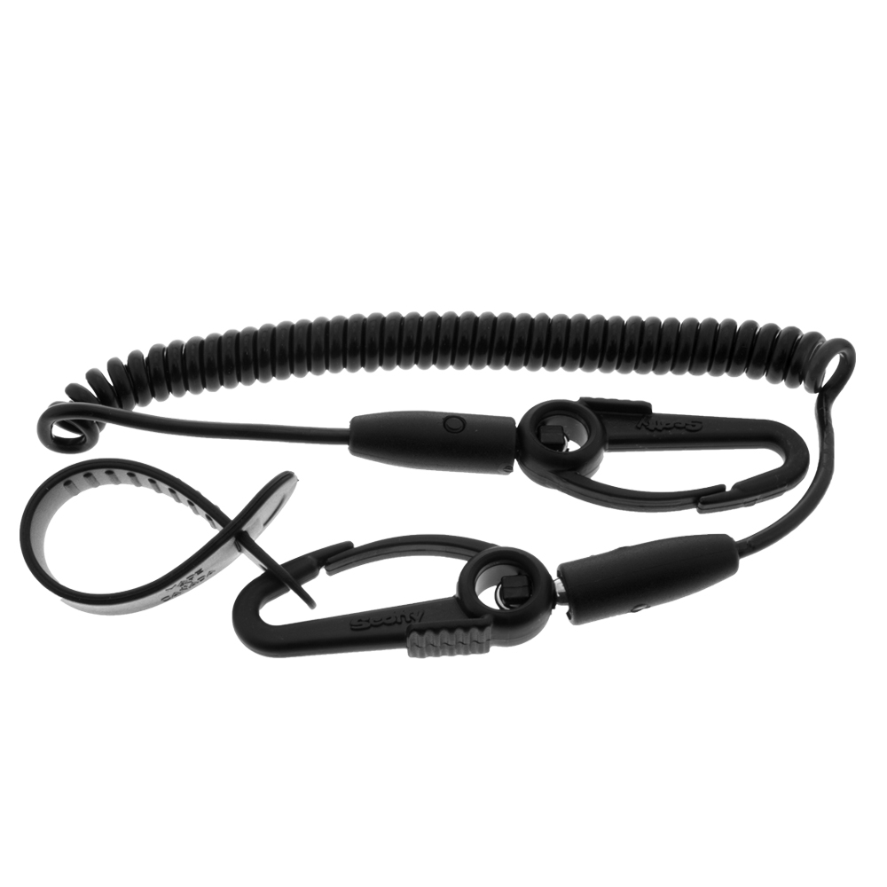 Black Scotty 130 Paddle Safety Leash W/ 6 Stretch Length for sale online 