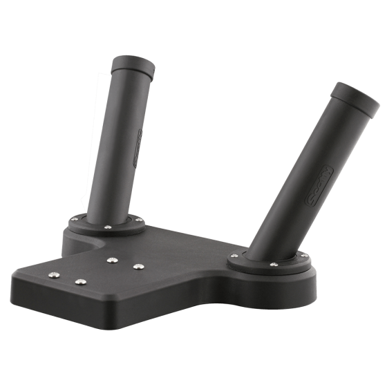 Walker Downrigger Dual Rod Holder: Supporto Regolabile Per Due Canne In Metallo - Usato