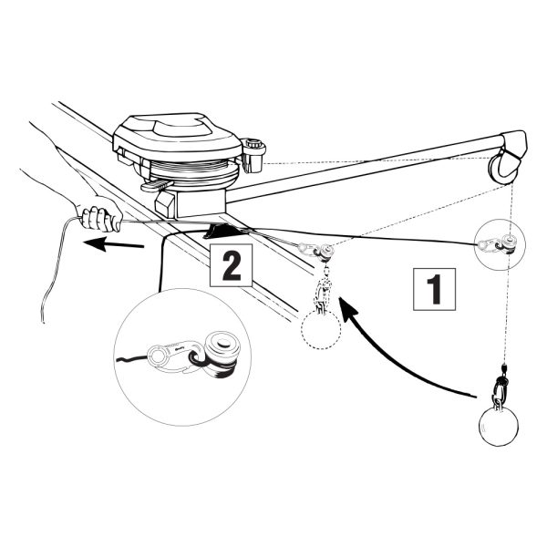 scotty 3025 Downrigger Weight Retriever