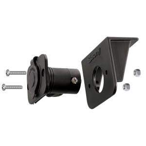 2128 Right Angle Receptacle Bracket for Marinco® Downrigger Receptacle - Image 3